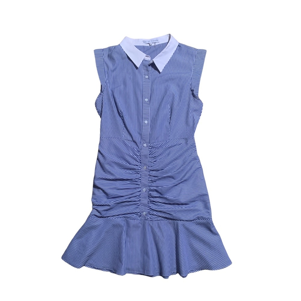 English Factory striped dress size M